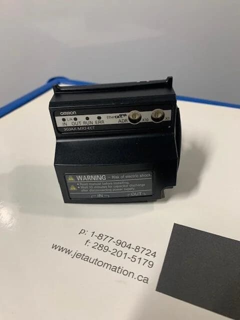 3G3AX-MX2-ECT – EtherCAT Option Card
